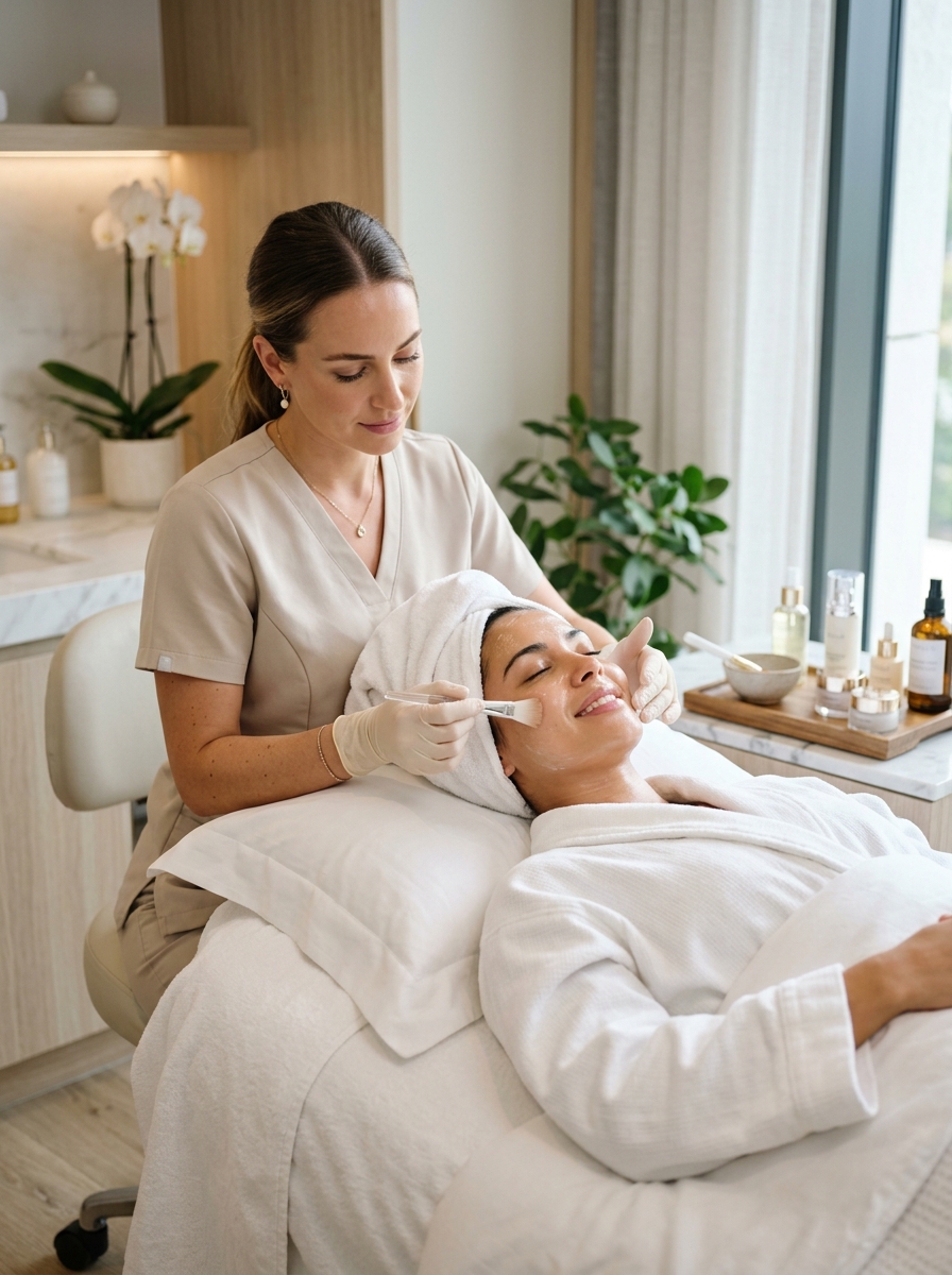 Estética facial e skincare